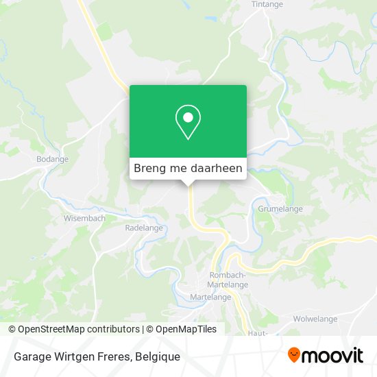 Garage Wirtgen Freres kaart
