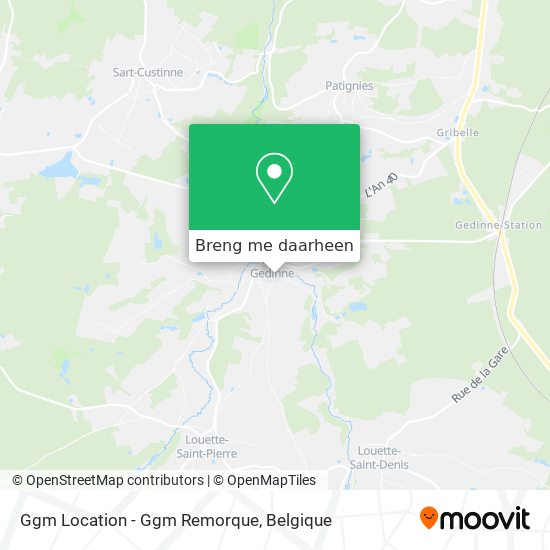 Ggm Location - Ggm Remorque kaart