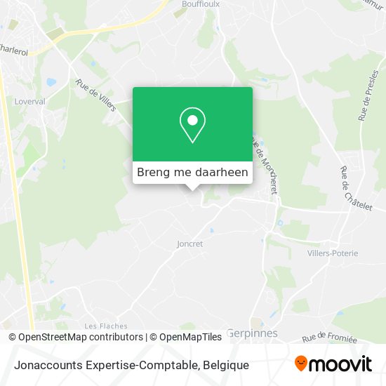 Jonaccounts Expertise-Comptable kaart