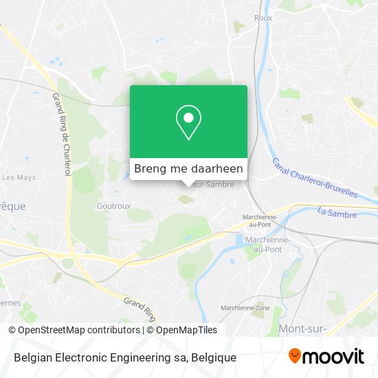 Belgian Electronic Engineering sa kaart