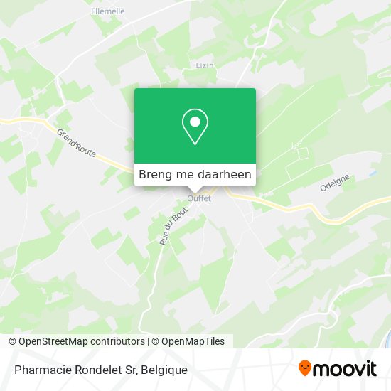 Pharmacie Rondelet Sr kaart