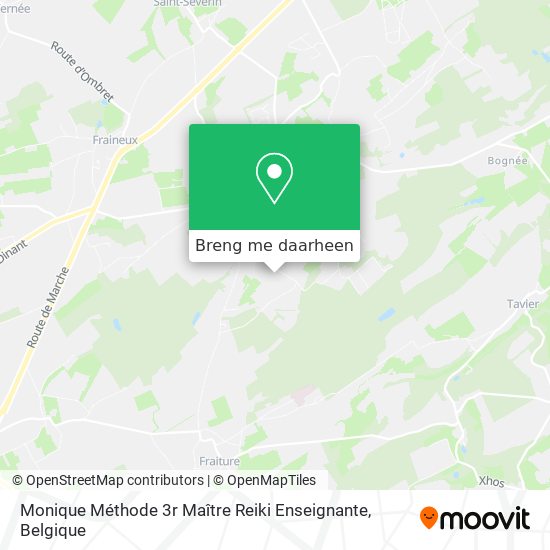 Monique Méthode 3r Maître Reiki Enseignante kaart
