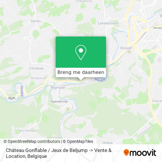 Château Gonflable / Jeux de Beljump -> Vente & Location kaart