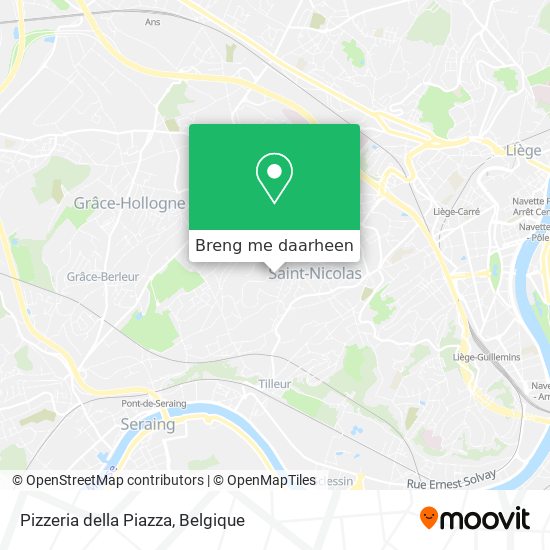 Pizzeria della Piazza kaart