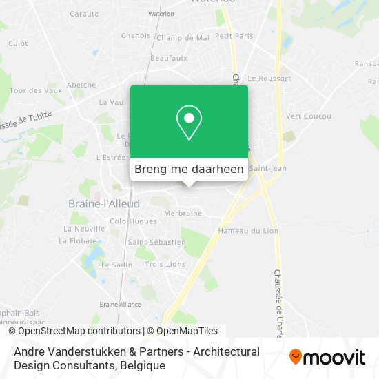 Andre Vanderstukken & Partners - Architectural Design Consultants kaart