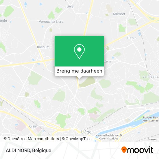 ALDI NORD kaart