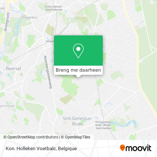 Kon. Holleken Voetbalc kaart