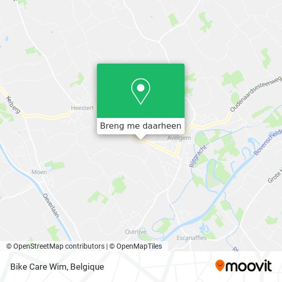 Bike Care Wim kaart
