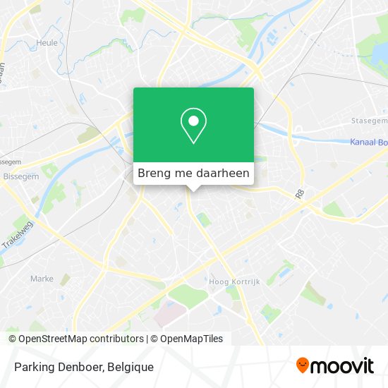 Parking Denboer kaart