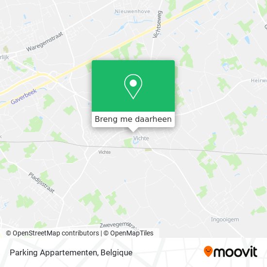 Parking Appartementen kaart