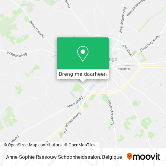 Anne-Sophie Rassouw Schoonheidssalon kaart