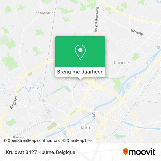 Kruidvat 8427 Kuurne kaart