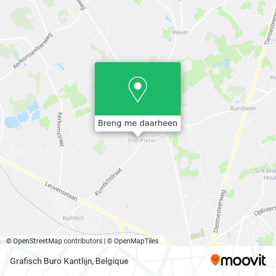 Grafisch Buro Kantlijn kaart