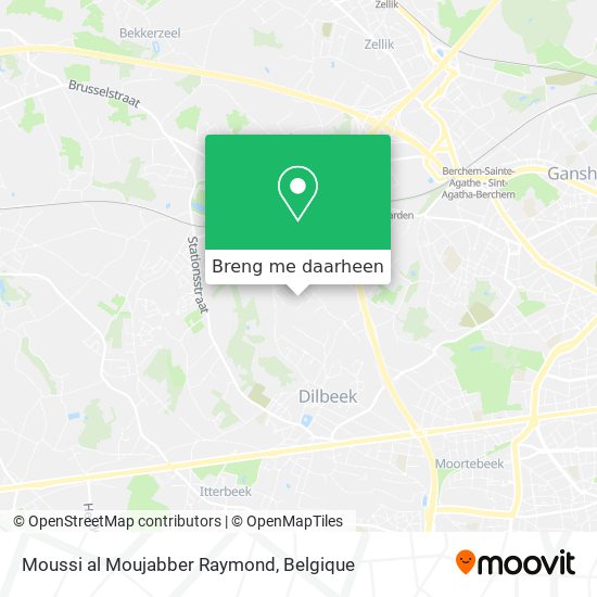 Moussi al Moujabber Raymond kaart