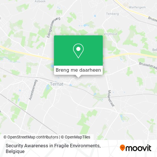 Security Awareness in Fragile Environments kaart