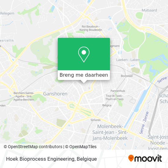 Hoek Bioprocess Engineering kaart