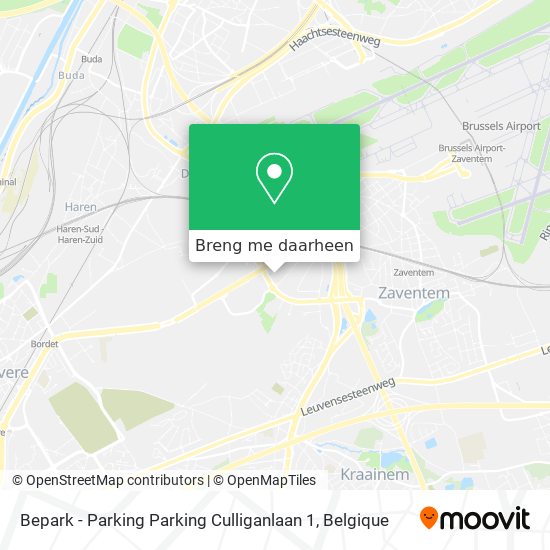 Bepark - Parking Parking Culliganlaan 1 kaart