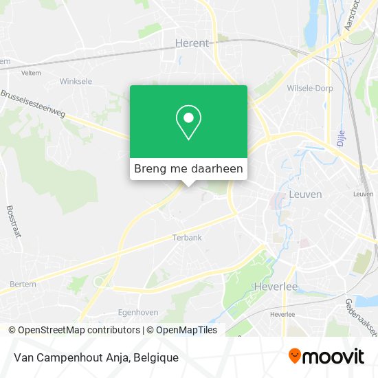 Van Campenhout Anja kaart