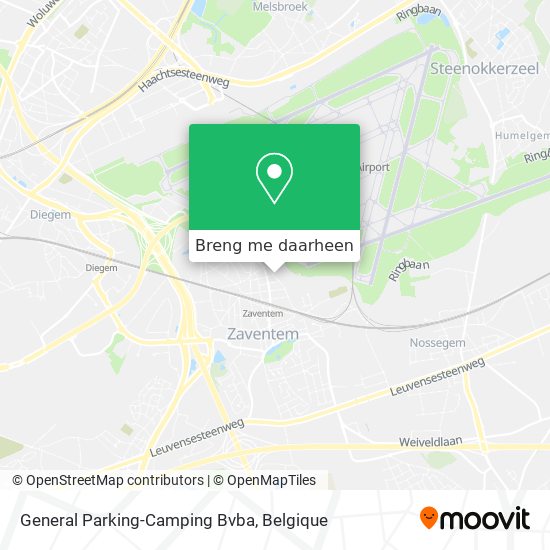 General Parking-Camping Bvba kaart