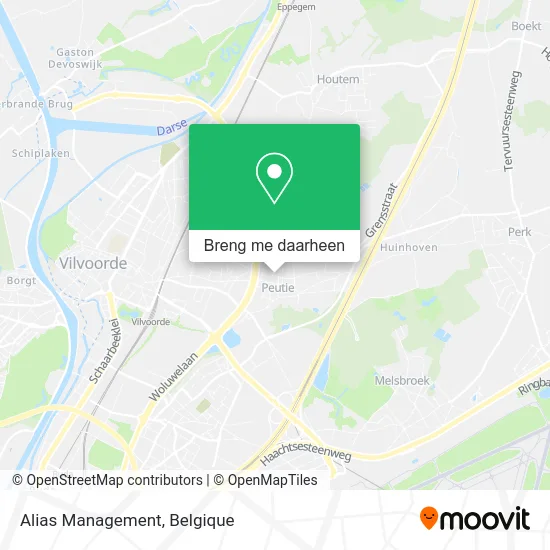 Alias Management kaart