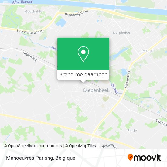 Manoeuvres Parking kaart