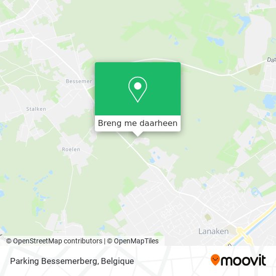 Parking Bessemerberg kaart