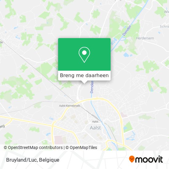Bruyland/Luc kaart