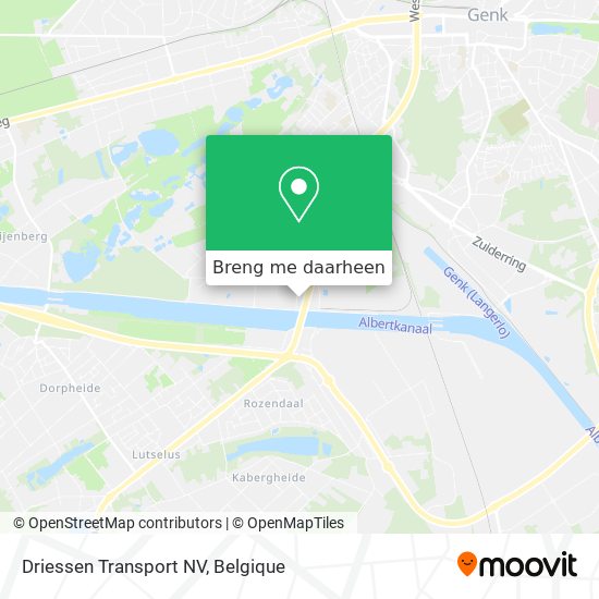 Driessen Transport NV kaart