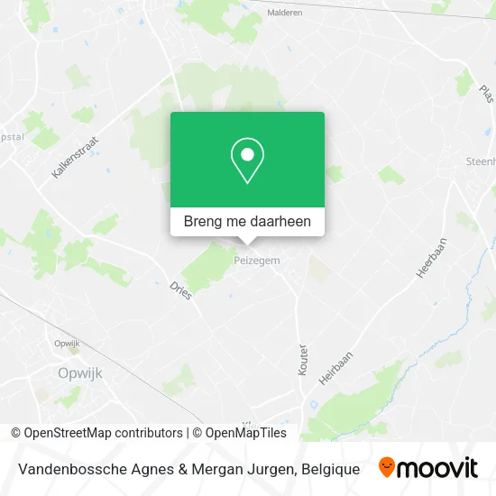 Vandenbossche Agnes & Mergan Jurgen kaart