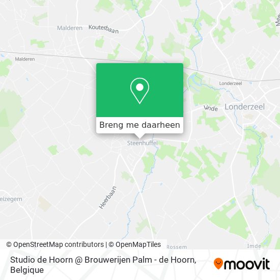 Studio de Hoorn @ Brouwerijen Palm - de Hoorn kaart