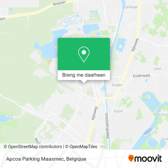 Apcoa Parking Maasmec kaart
