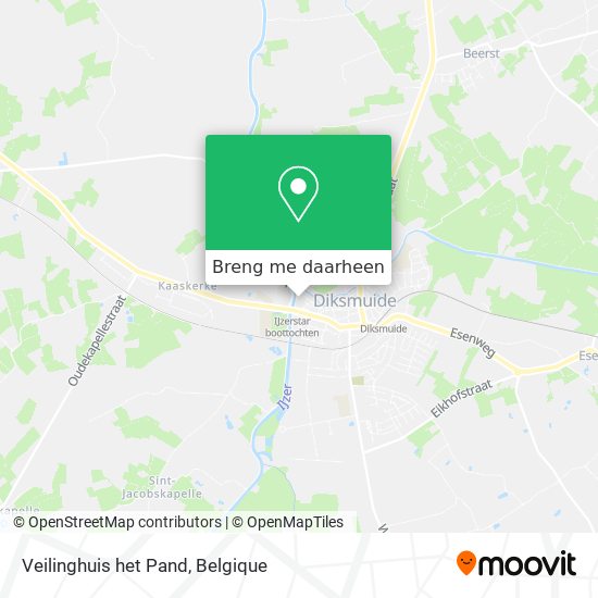 Veilinghuis het Pand kaart