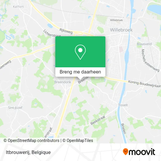 Itbrouwerij kaart