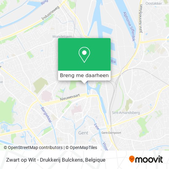 Zwart op Wit - Drukkerij Bulckens kaart