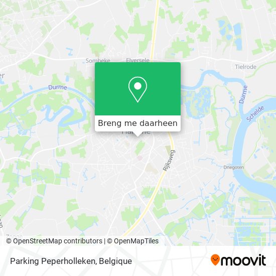 Parking Peperholleken kaart