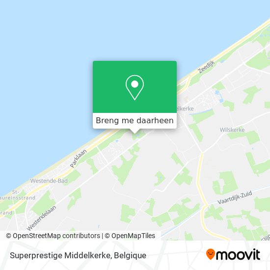 Superprestige Middelkerke kaart