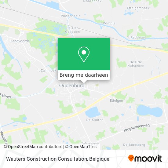 Wauters Construction Consultation kaart