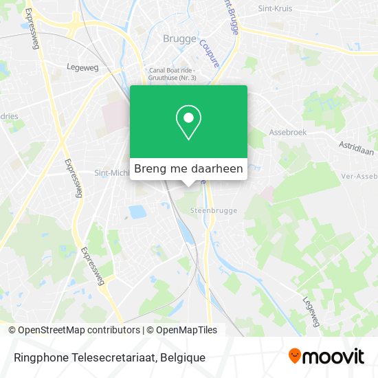 Ringphone Telesecretariaat kaart