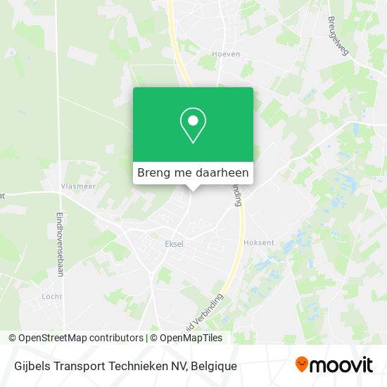 Gijbels Transport Technieken NV kaart