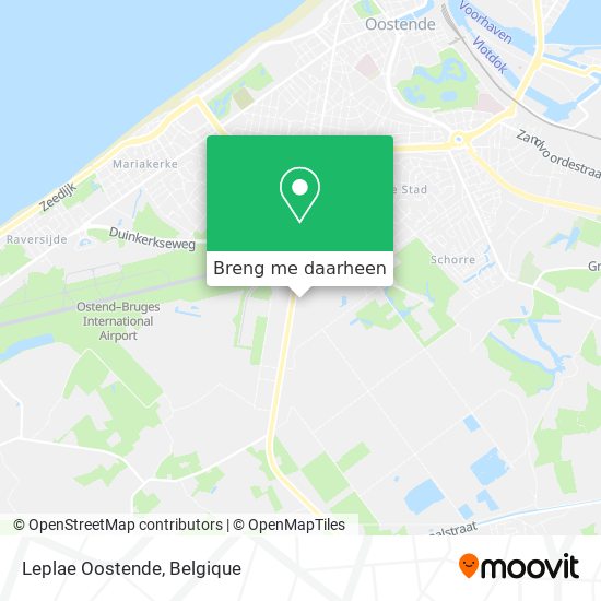 Leplae Oostende kaart