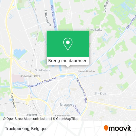 Truckparking kaart