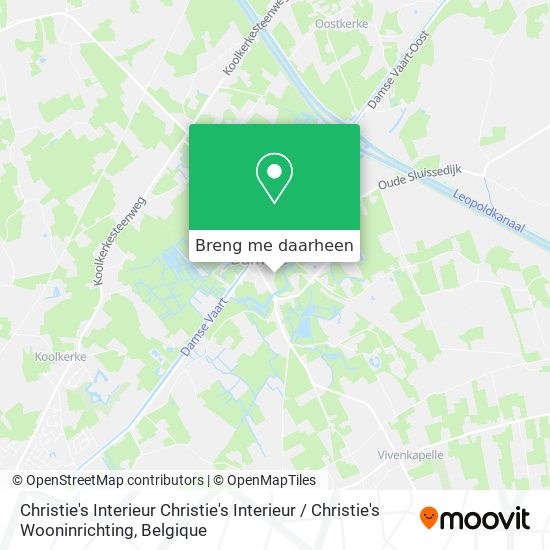 Christie's Interieur Christie's Interieur / Christie's Wooninrichting kaart