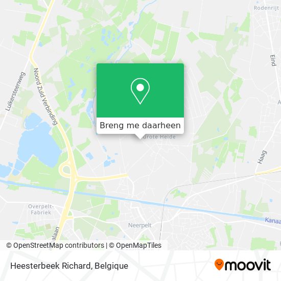 Heesterbeek Richard kaart