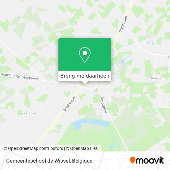 Gemeenteschool de Wissel kaart