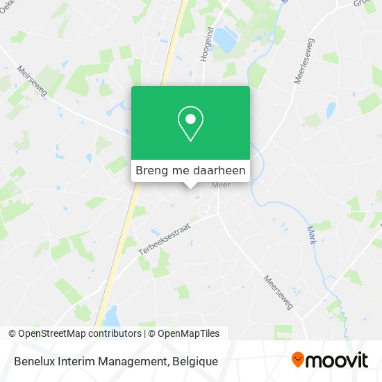 Benelux Interim Management kaart
