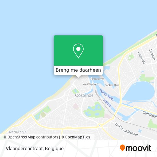 Vlaanderenstraat kaart