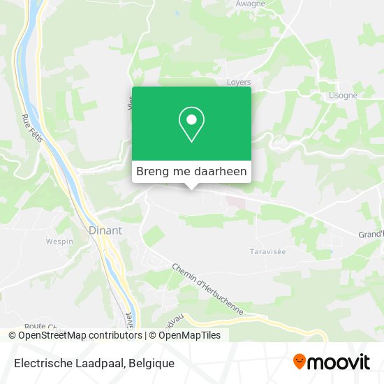 Electrische Laadpaal kaart