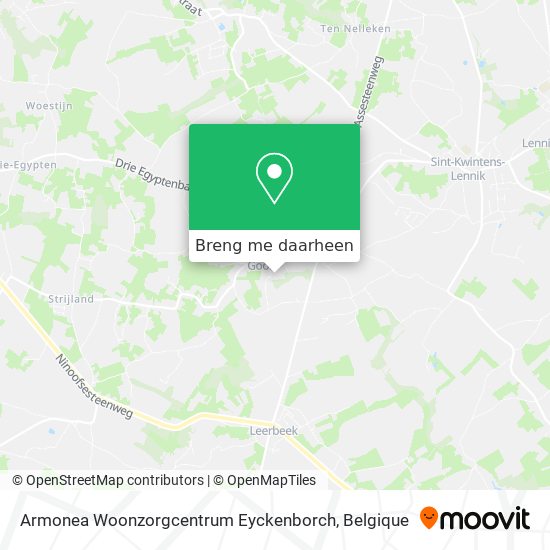 Armonea Woonzorgcentrum Eyckenborch kaart