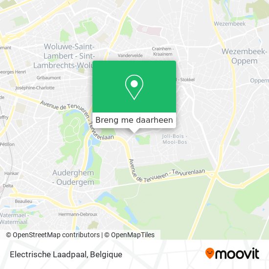 Electrische Laadpaal kaart