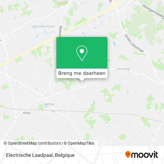 Electrische Laadpaal kaart